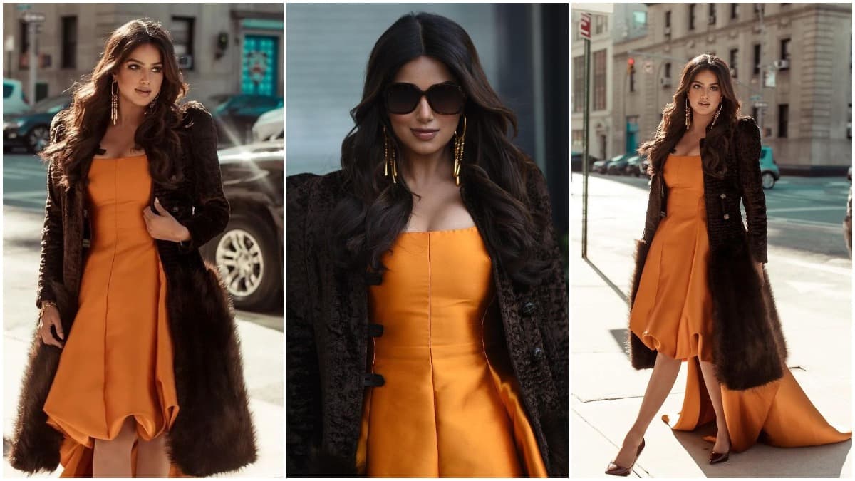 Yo or Hell No? Miss Universe Harnaaz Kaur Sandhu in Bibhu Mohapatra For