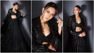 Erica Fernandes' All-Black, Blingy Outfit Is Equal Parts Stunning and Sensuous (View Pics)