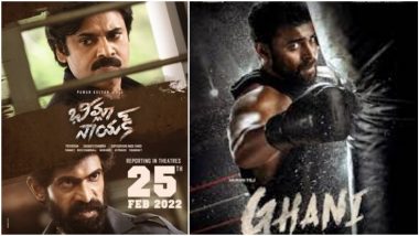 Bheemla Nayak: Pawan Kalyan-Rana Daggubati’s Film To Release On February 25, To Clash With Varun Tej Konidela’s Ghani