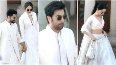 Luv Ranjan–Alisha Vaid Wedding: Jackky Bhagnani, Rakul Preet Singh, Ranbir Kapoor, Shraddha Kapoor Photographed At The Filmmaker’s Marriage Ceremony (View Pics)