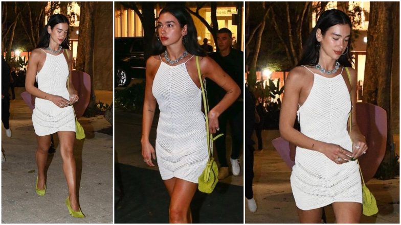 Dua Lipa's Bottega Veneta Haul Came in a Human-Sized Bag