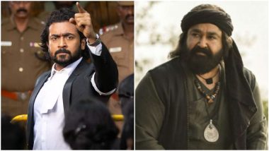Oscars 2022 Nominations: Suriya's Jai Bhim, Mohanlal's Marakkar Out of Best Picture Nominees Race for 94th Academy Awards