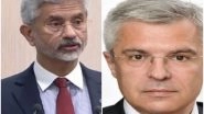 World News | Jaishankar Speaks with Slovakian Counterpart for Facilitating Evacuation of Indian Nationals Leaving Ukraine