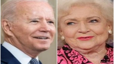 Entertainment News | Joe Biden Calls Late Betty White 'American Treasure' in Her NBC Special