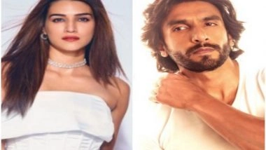 Entertainment News | Kriti Sanon, Ranveer Singh Are in Love with White Outfits