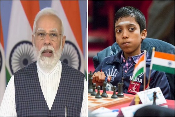 Sports News | Proud of Praggnanandhaa's Accomplishment of Winning Against Carlsen: PM Modi