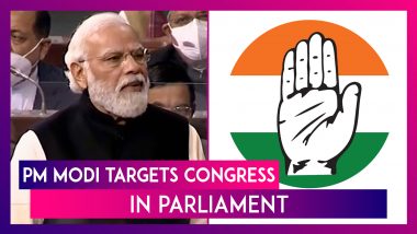 PM Narendra Modi's Reply To President's Address In Parliament Targets Congress