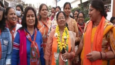 India News | UP Assembly Election: 'Pravasi' Women Workers from Different States Pitching for BJP Candidates in Door-to-door Campaign