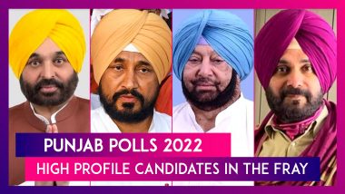 Punjab Polls 2022: High Profile Candidates In The Fray - Charanjit Channi, Amarinder Singh, Bhagwant Mann, Navjot Sidhu & More