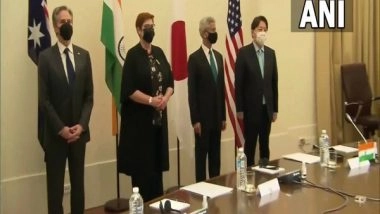 World News | Quad Expresses Grave Concerns over Myanmar Crisis, Calls for End to Violence