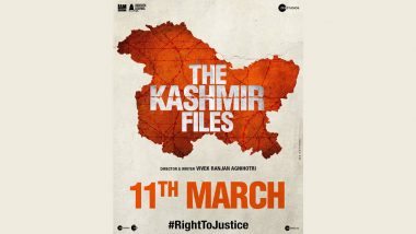 The Kashmir Files: Vivek Agnihotri Directorial Starring Anupam Kher, Mithun Chakraborty to Release in Theatres on March 11!