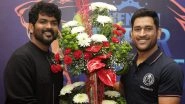 Filmmaker Vignesh Shivan Cannot Keep Calm After Meeting His &lsquo;Role Model&rsquo; MS Dhoni (View Pic)
