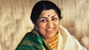 Lata Mangeshkar Passes Away: Two Days National Mourning, Flag to Fly At Half Mast As Mark Of Respect to The Legendary Singer