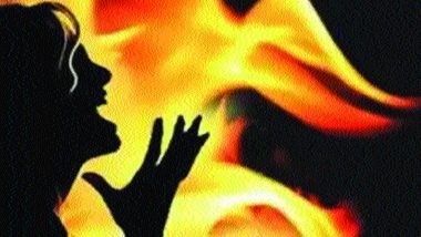 Puducherry Shocker: Man Arrested After He Sets Wife Ablaze Over Family Dispute; Daughter Dies Trying to Save Mother