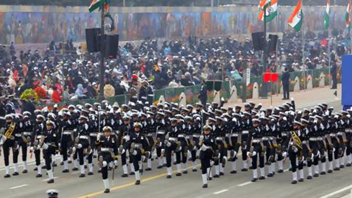 Indian Navy Marching