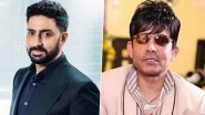Abhishek Bachchan Shuts KRK in Style for Mocking Bollywood, Says &lsquo;Aapne Banai Thi Na Deshdrohi&rsquo;