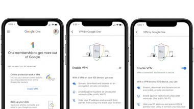 Google One VPN With Premium Plans Now Available on iOS
