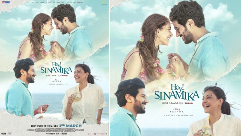 Hey Sinamika Release Date Confirmed! Dulquer Salmaan, Kajal Aggarwal and Aditi Rao Hydari’s Rom-Com to Hit Theatres on March 3