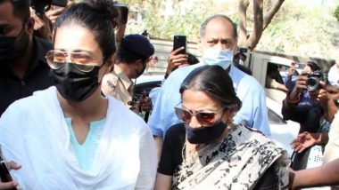 Bappi Lahiri Demise: Kajol and Mother Tanuja Arrive at Late Singer's Mumbai Residence to Offer Condolences