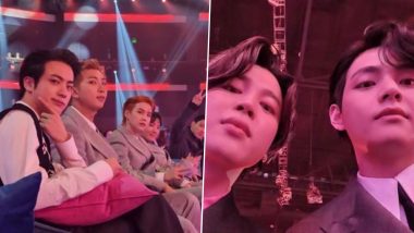 BTS' V aka Kim Taehyung Drops Throwback Selca With Jimin a Day After His Appendix Surgery Along With A Group Photo on Weverse (View Pic)