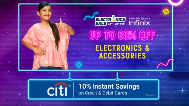 Flipkart Electronics Sale 2022: Up to 80% Percent Off on Accessories & Electronics