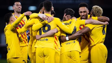 Napoli 2-4 Barcelona, Europa League 2021-22: Pierre Emerick Aubameyang Scores As Catalans Advance (Watch Goal Video Highlights)