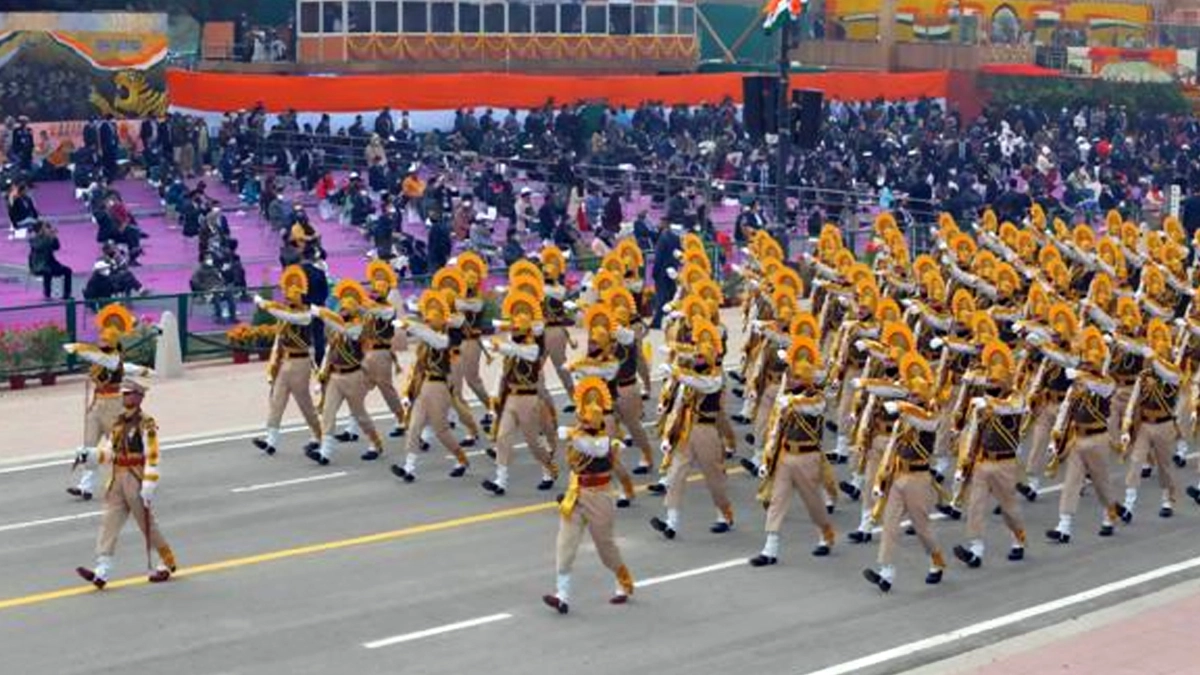 CISF Marching