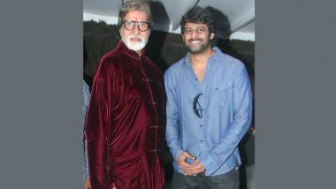 Project K: Prabhas Completes the First Shot of the Film With Amitabh Bachchan, Says It’s a ‘Dream Come True’