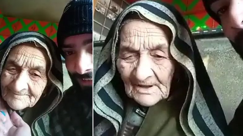 Elderly Kashmiri Woman's English Takes Social Media by Storm (Watch Video)