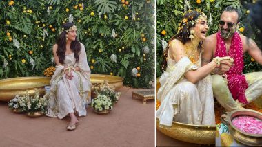 Karishma Tanna Shares Glimpse of Her Haldi Ceremony With Beau Varun Bangera (View Pics)