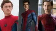 Spider-Man No Way Home: Tom Holland Opens Up About Reuniting With Andrew Garfield and Tobey Maguire, Says &lsquo;It Always Seem Impossible&rsquo;
