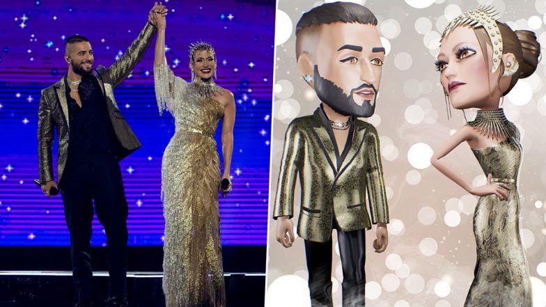 Marry Me: Jennifer Lopez, Maluma Perform Songs From Their Upcoming Rom-Com in a Virtual Bitmoji Concert
