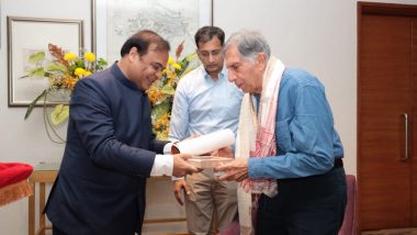 Ratan Tata Honoured With Assam's Highest Civilian Award 'Assam Baibhav' in Mumbai