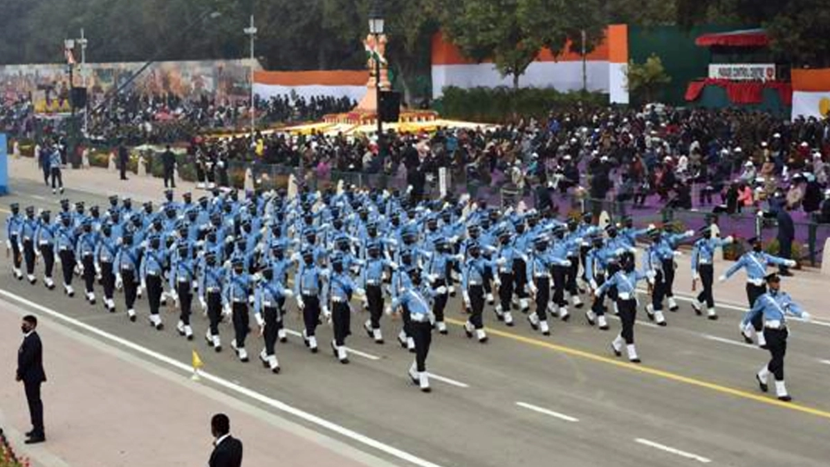 Indian Air Force Marching
