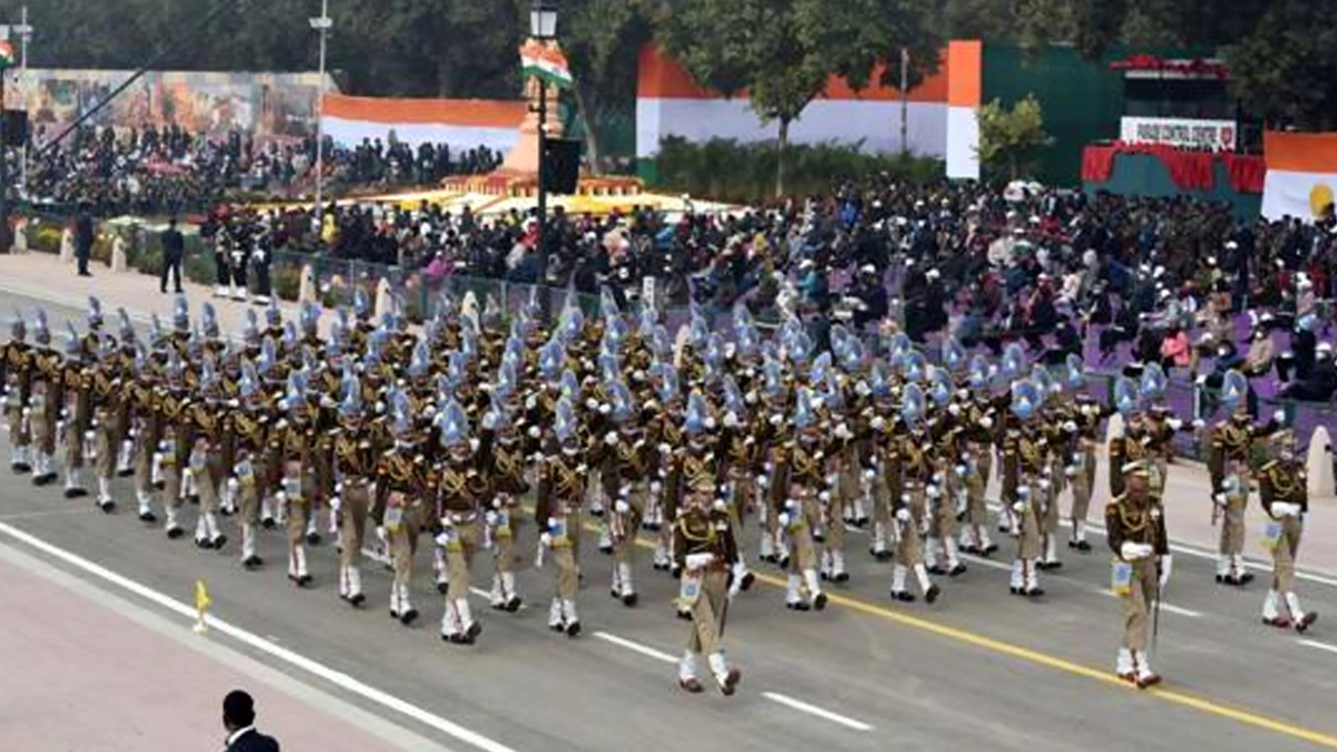 CRPF Marching