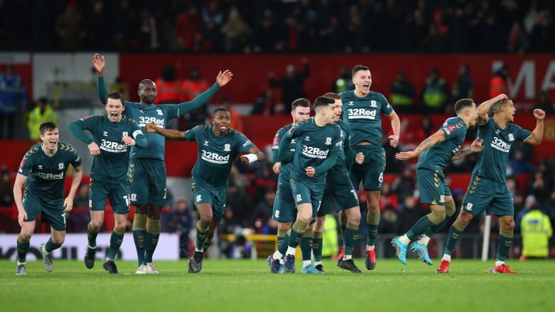 Manchester United 1-1 Middlesbrough (7-8 Penalties), FA Cup 2021-22: Cristiano Ronaldo-led Red Devils Knocked Out (Watch Goal Video Highlights)