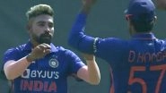 India vs West Indies 1st ODI 2022 Live Update: Mohammed Siraj Accounts for Shai Hope