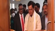 India News | Union Minister Sarbananda Sonowal Inaugurates Nikarshan Sadan - Dredging Museum in Visakhapatnam