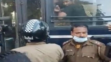 India News | Hijab Row: Delhi Police Detain AISA Workers Protesting Dress Code in Karnataka Schools