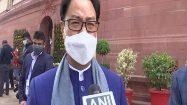 India News | Kiren Rijiju Calls Union Budget 'good and Inclusive'