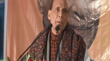 India News | After BJP Came to Power 'Vikas Yoga Aasana' Became Prevalent in UP: Rajnath Singh