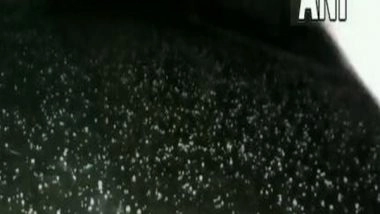 India News | Hailstorm Lashes Several Parts of Delhi, IMD Predicts Light to Moderate Intensity Rain