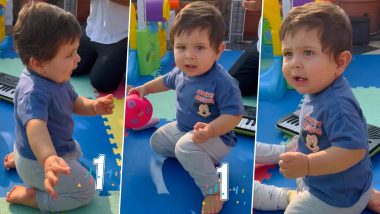On Jeh’s First Birthday, Aunt Soha Ali Khan Treats Fans With A Cute Video Of Him Showing Some Dance Moves (WATCH)