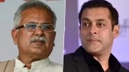 Chhattisgarh CM Bhupesh Baghel Requests Salman Khan To Explore the State for Shooting Films