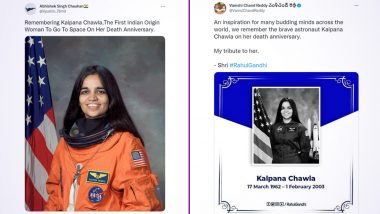 Kalpana Chawla’s 16th Death Anniversary: Netizens Pay Homage To the First Female Astronaut of Indian Origin (View Tweets)