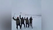 India News | ITBP Mountaineers Summit Eastern Ladakh Peak in Extreme Weather Conditions