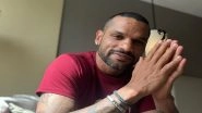 Shikhar Dhawan Posts a Picture After Testing Positive For COVID-19, Says &lsquo;I&rsquo;m Doing Fine&rsquo;