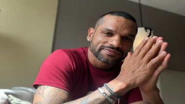 Shikhar Dhawan Posts a Picture After Testing Positive For COVID-19, Says ‘I’m Doing Fine’