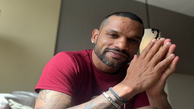 Shikhar Dhawan Posts a Picture After Testing Positive For COVID-19, Says ‘I’m Doing Fine’