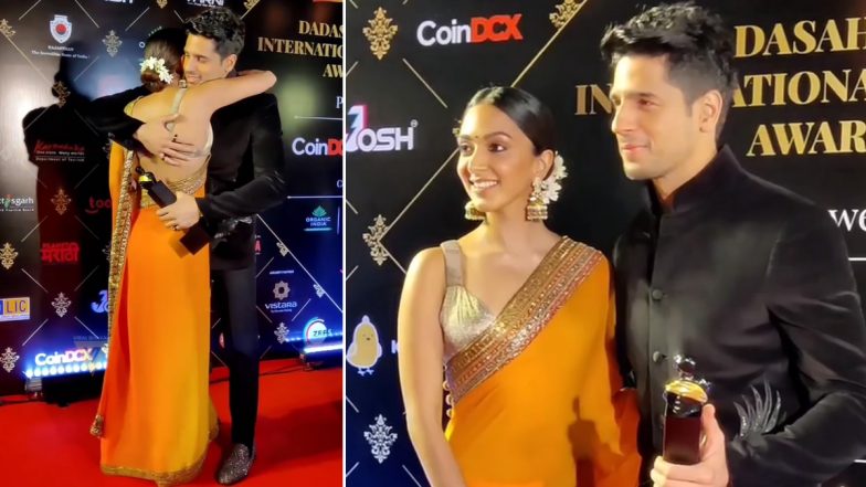 DPIFF Awards 2022: Sidharth Malhotra And Kiara Advani Share A Warm Hug At The Event, Video Of The Rumoured Couple Goes Viral (WATCH)